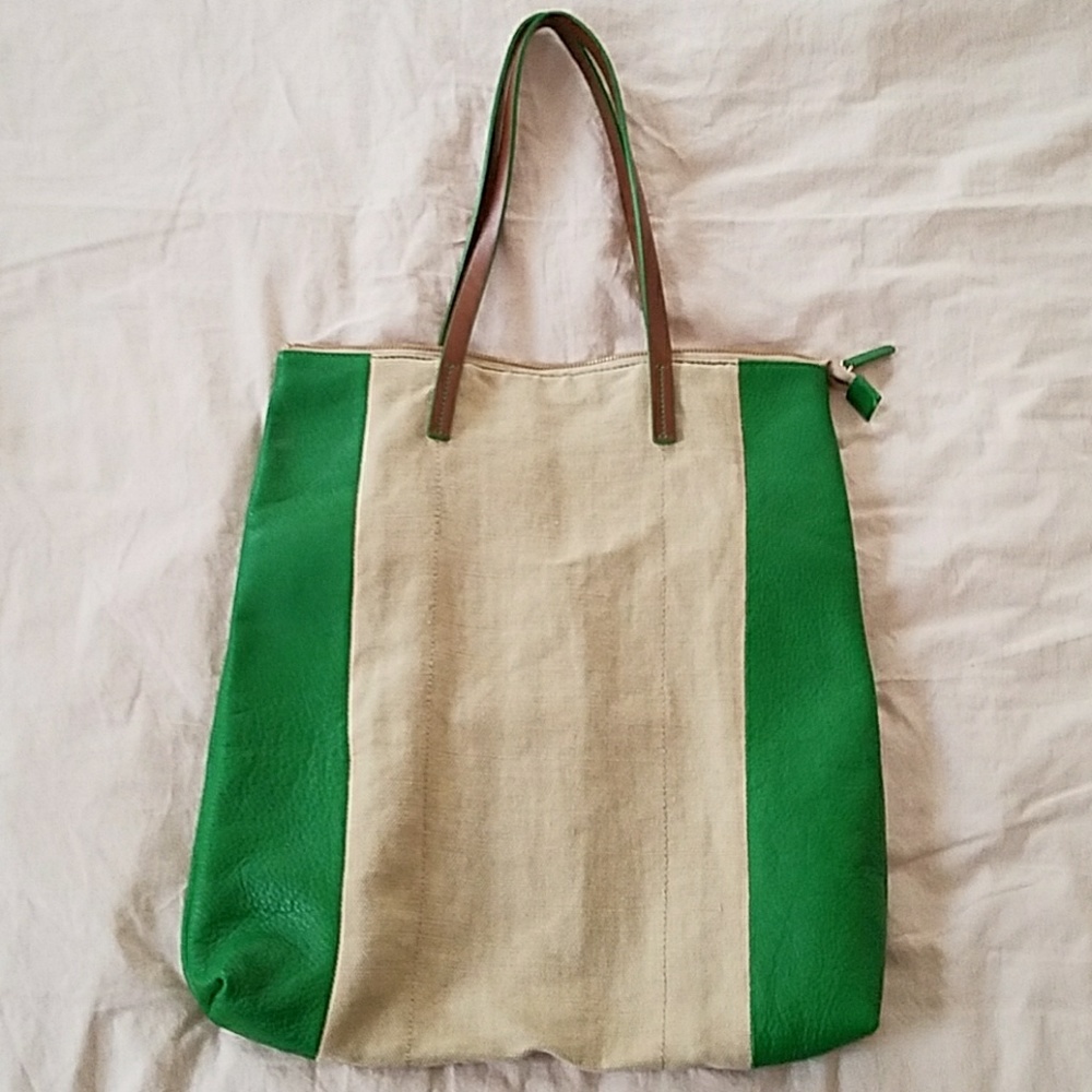Gap two-tone tote bag